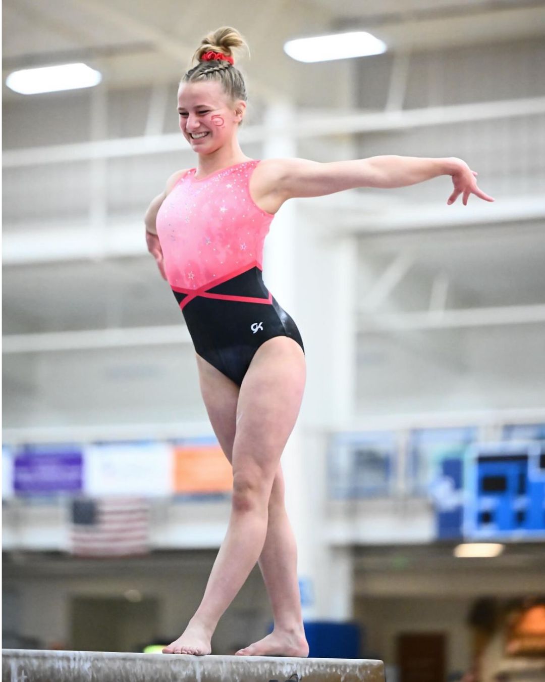 Girl doing gymnastics at The Dance Refinery
